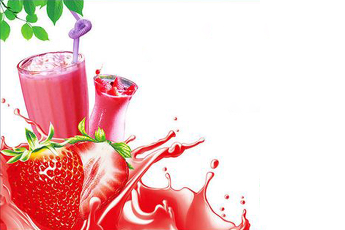 Strawberry Flavor Nata De Coco