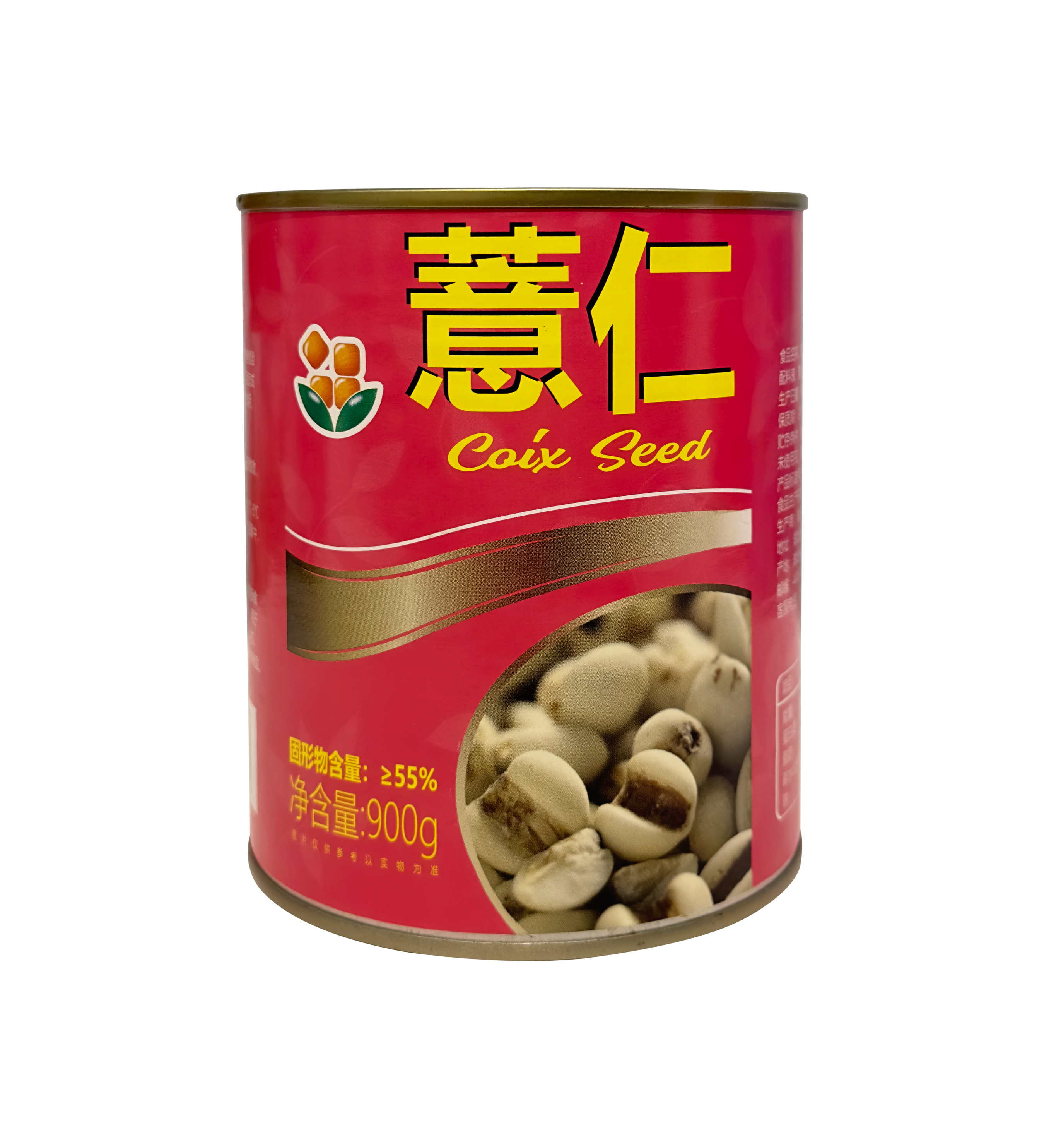 Canned coix seed