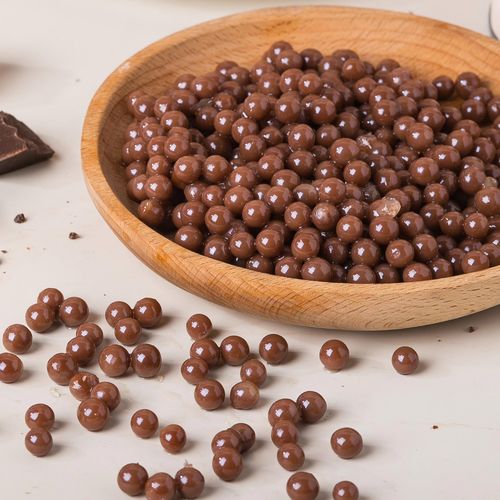 Chocolate popping boba